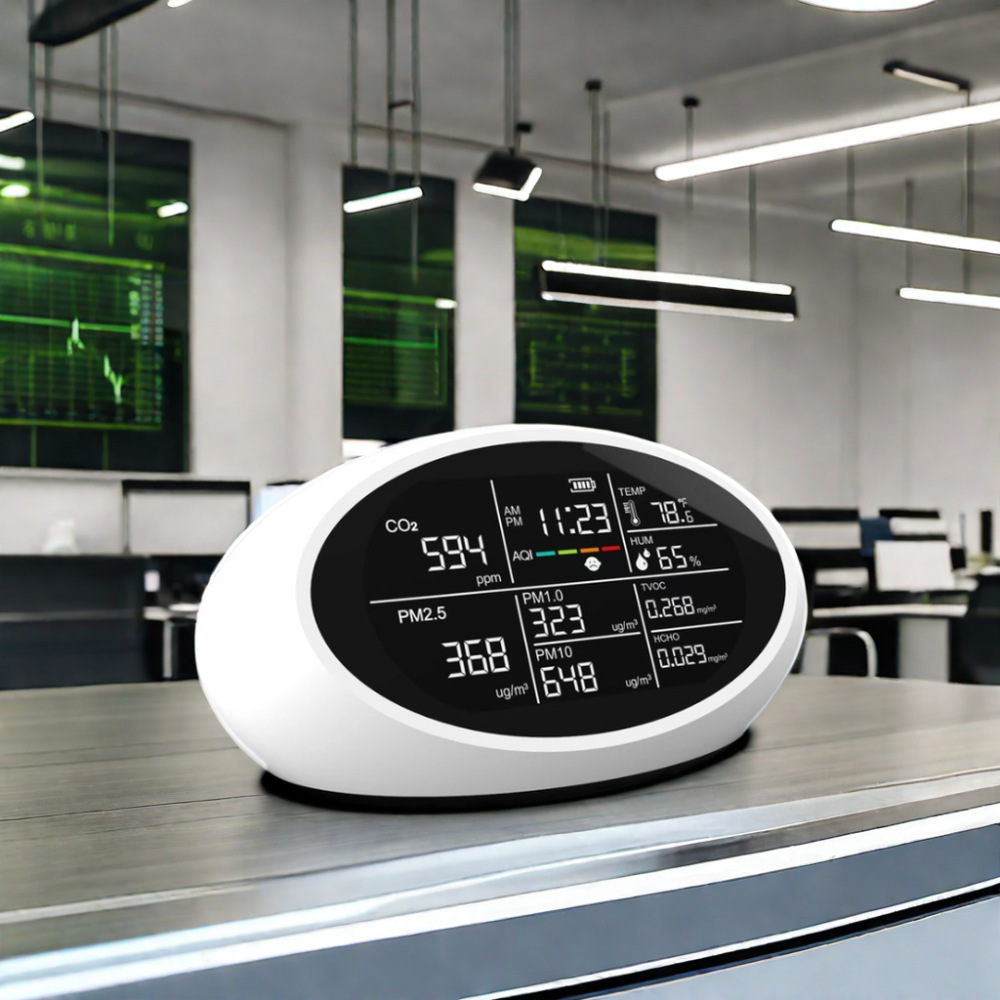 10 in one new multifunctional air quality detector carbon dioxide dust PM2.5 cross-border trade