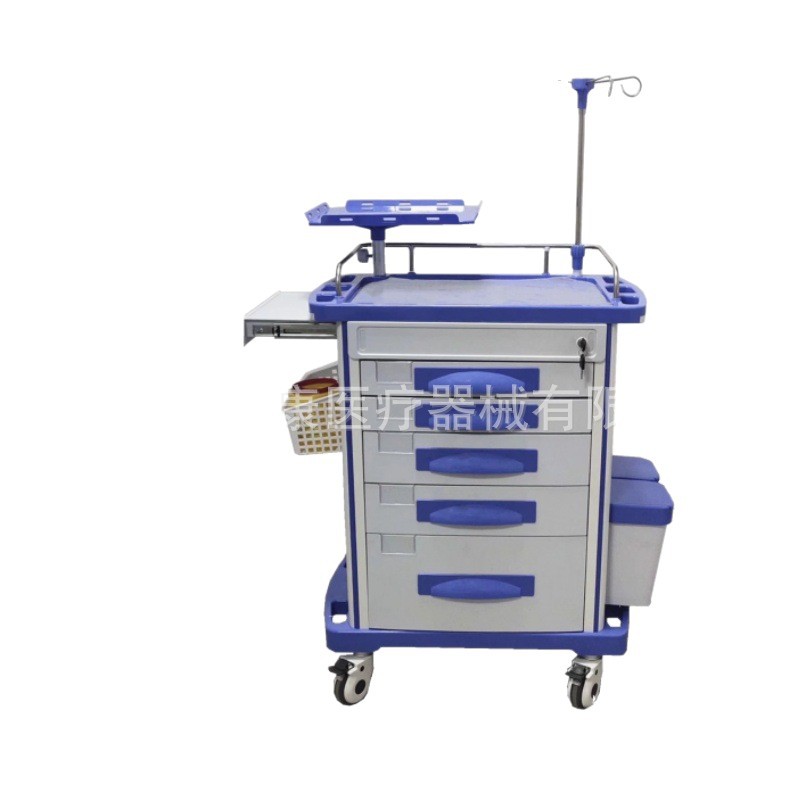 Abs Rescue Vehicle Five-Layer Emergency Vehicle Abs Anesthetic Vehicle Multi-Functional Medical Cart