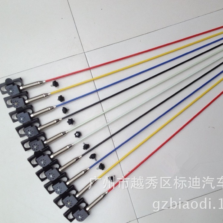 Антенна с клипсой для удлинения, модифицированная антенна для внедорожников, автомобильная антенна длиной 1 метр