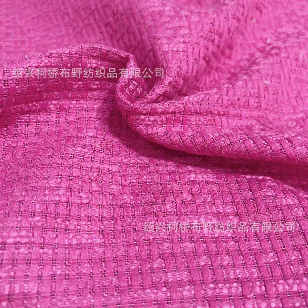 Factory new bright silk woven tweed fabric small fragrant wind fabric women's children's clothing spring and autumn coat fabric wholesale