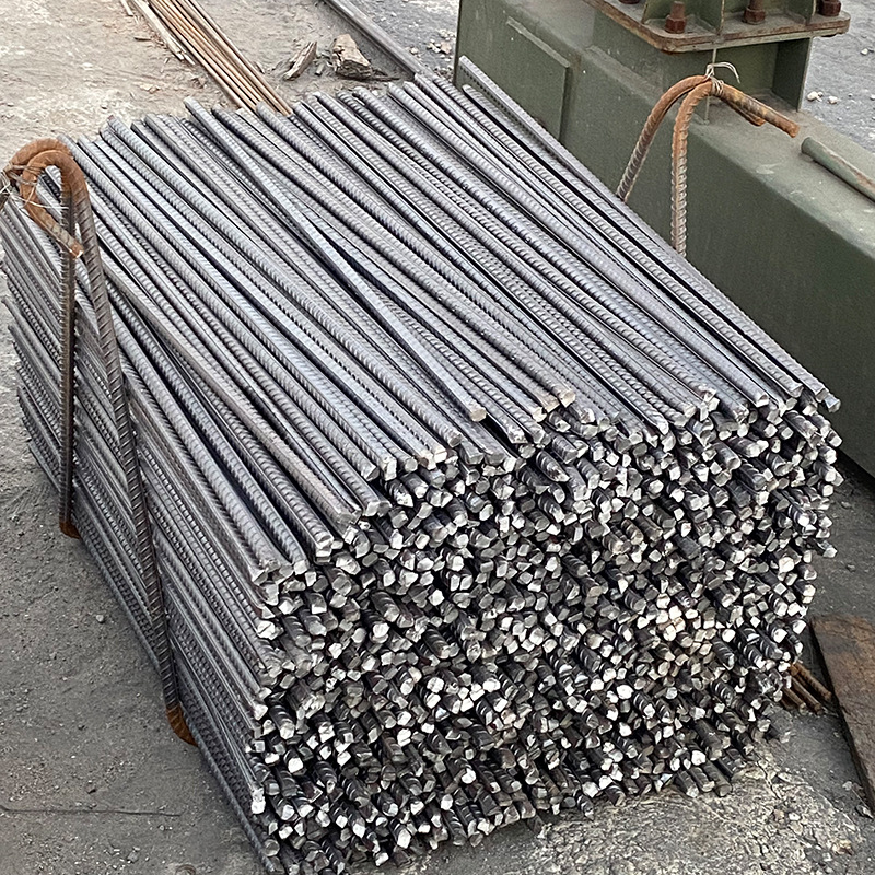Shenzhen Zhuhai Construction Site Threaded Steel Straight Bar Construction Site Earthquake-Resistant Engineering Threaded Steel Bars with Complete Specifications