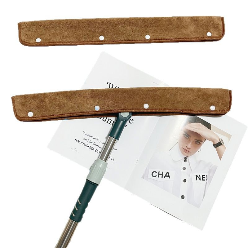 Magic Mop Cloth Cover Rag Wiper Cover Cloth Mop Cleaning Special Floor Scraping Coral Fleece Double-Sided Floor Towel