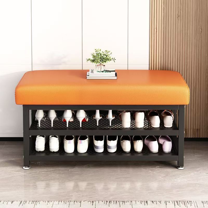 Wholesale Shoe Bench for Home Entrance, Simple Entryway Shoe Bench with Soft Cushion, Integrated Entryway Shoe Cabinet for Rental Apartments