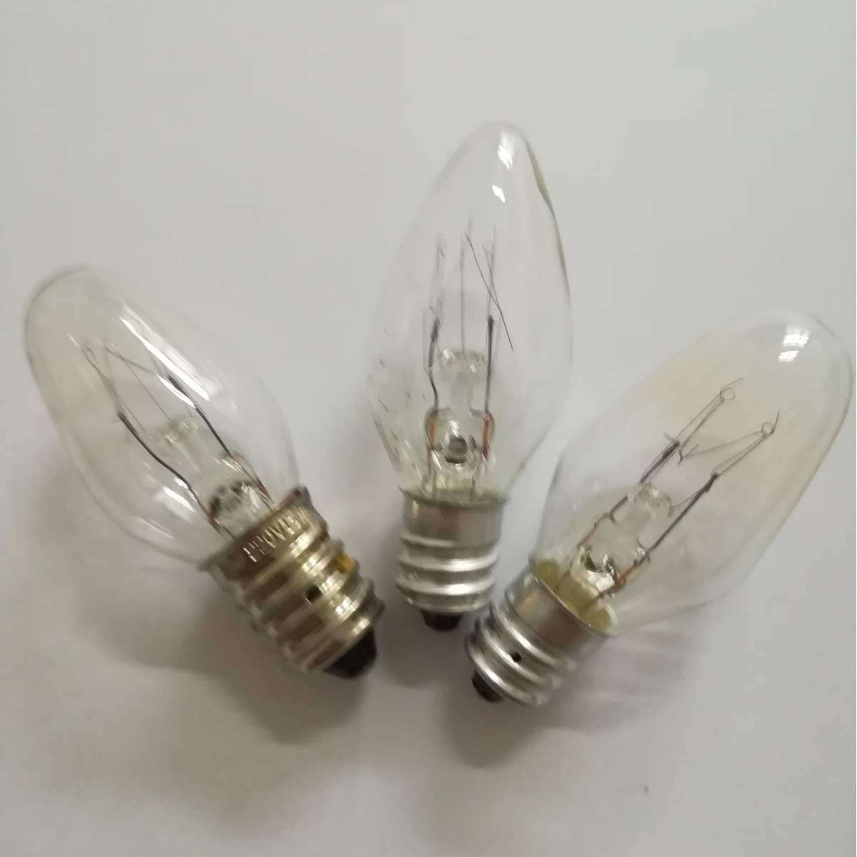 Professional ProduCtion Sales C7 Small Bulb, IndiCator Bulb, Transparent, Colorful DeCorative Light Bulb 220v