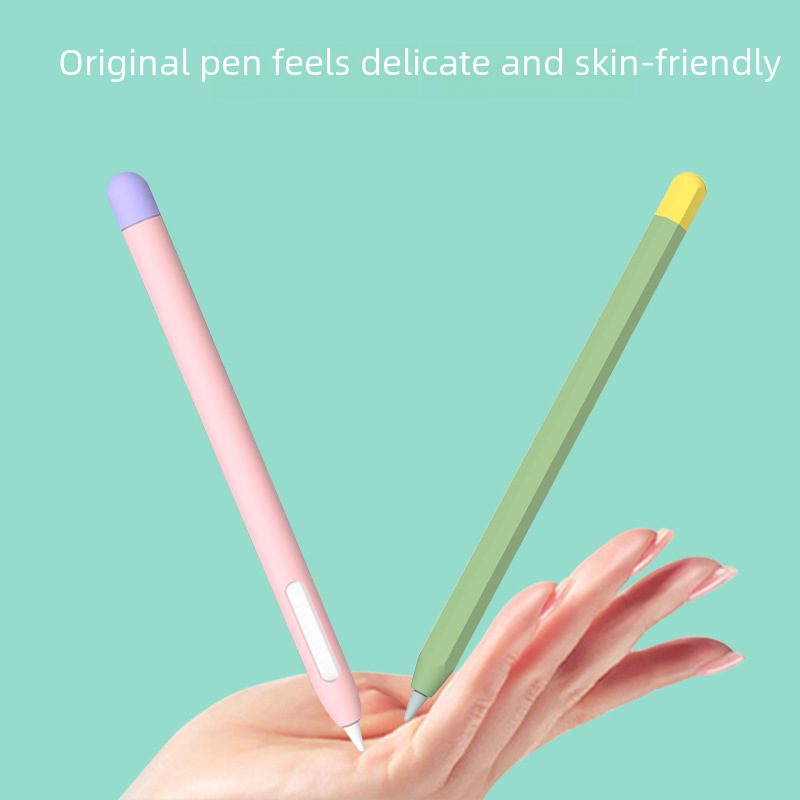 Suitable for Apple touch screen pen apple pencil Pro 1 generation 2 generation capacitive pen protective case silicone pen case