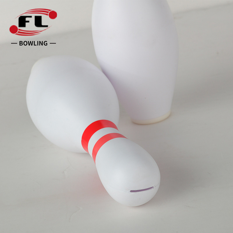 Fuli Sports Factory Direct Sales Bowling Gift Series Bowling Piggy Bank White Red