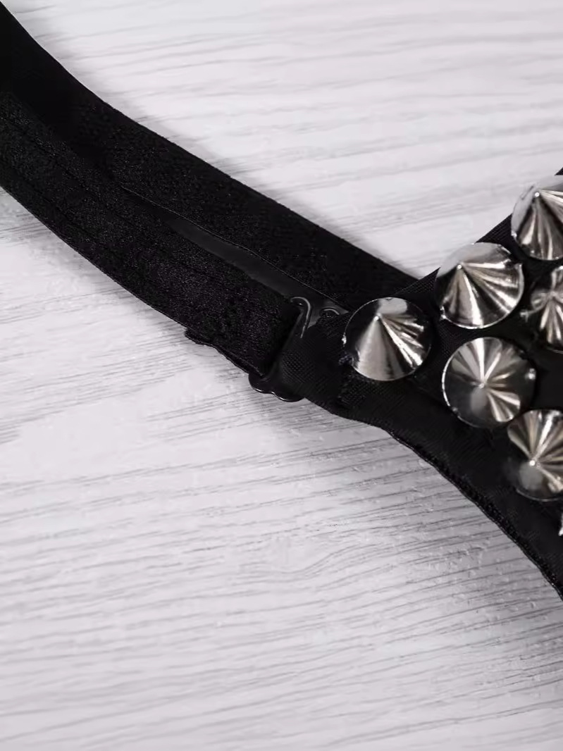 Stepping in Liu Nail Bra Underwear Punk Club Bar Stage Dress DS Belly Dance Performance Dress Diamond Jewelry Flash Diamond Beads