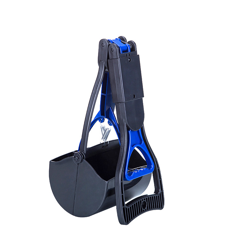 Factory direct selling pet toilet pickup long handle toilet clamp dog cat supplies stool clip plastic dog toilet pickup