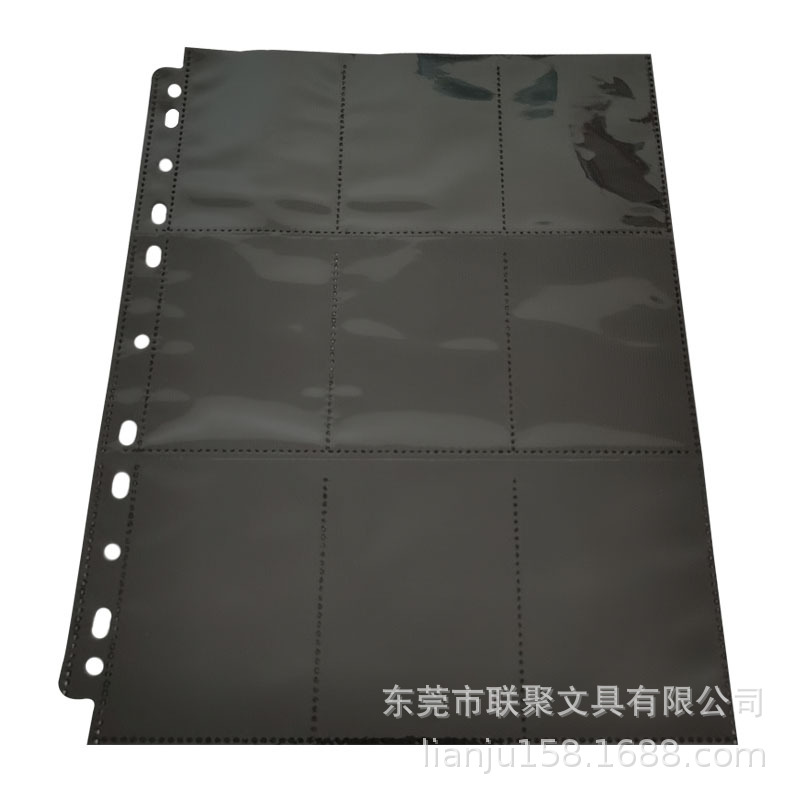 Spot Nine-Frame Magic Card Game Wang Pokemon Card Bag Board Game Ultraman Card Board Game Accessories Card Book Loose Leaf