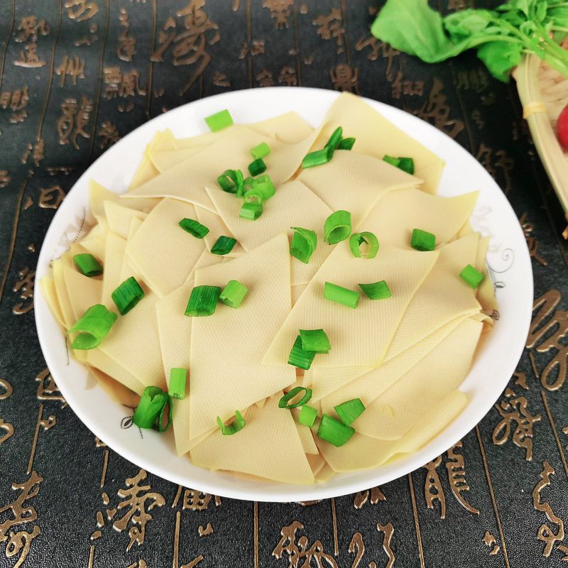 Northeast Dried Tofu Skin, Thousand-Layer Tofu Skin, Northeast Specialty Soybean Rolls, Fresh Vacuum Semi-Finished Products