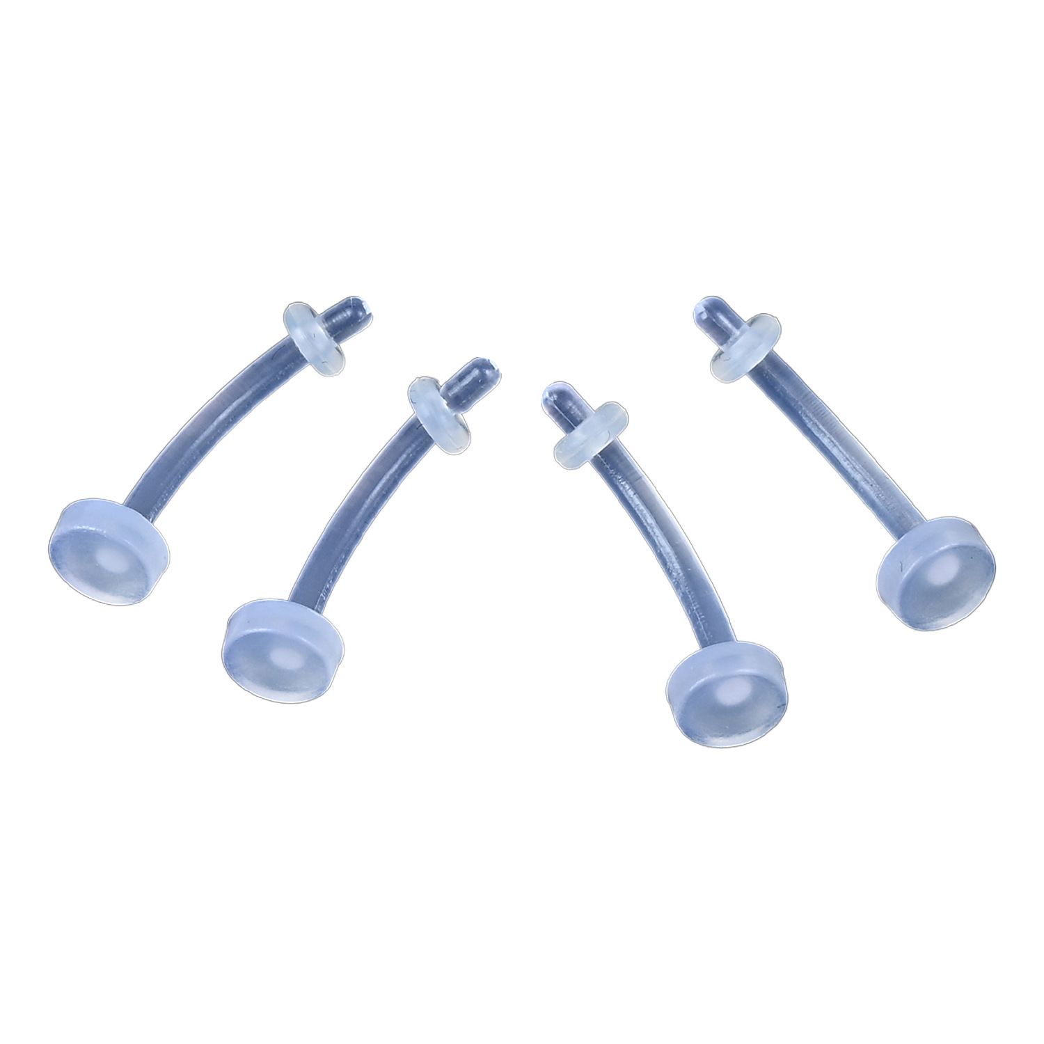 Transparent Simple Fashion Lip Nail Navel Nail Invisible Ear Bone Nail Eyebrow Nail Inserted Body Puncture Jewelry