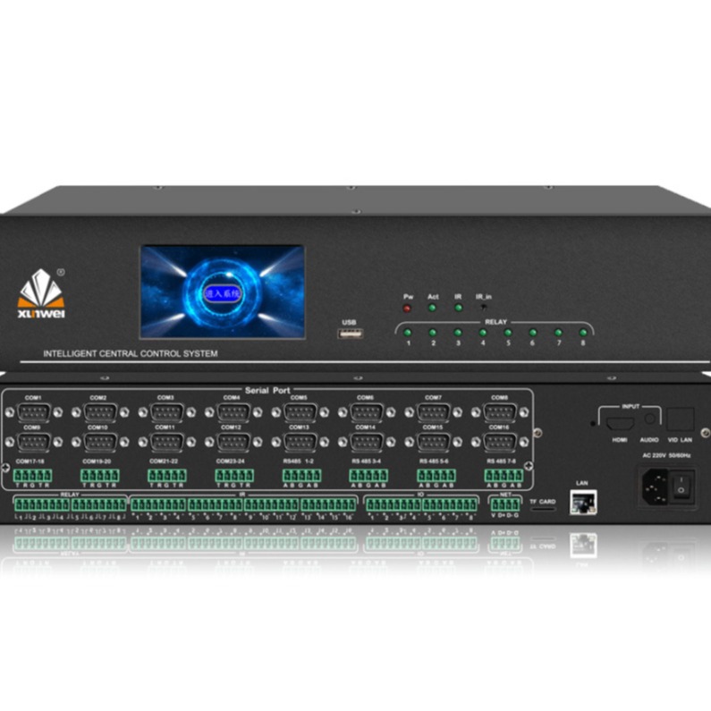 Multimedia Controller Host Manufacturer Programmable Touch Screen Tablet All-in-one Smart Exhibition Hall Conference Central Control System