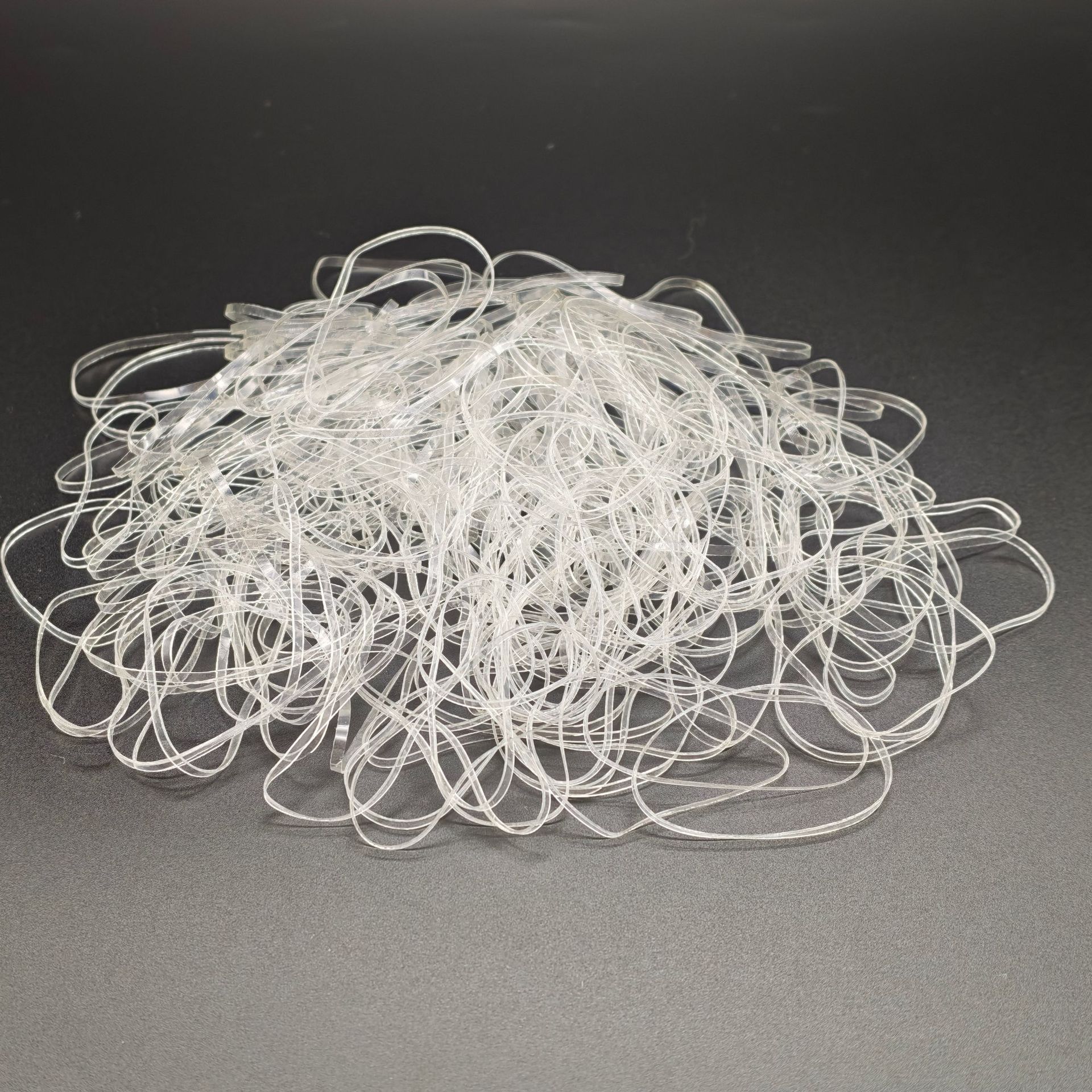 Transparent Environmentally Friendly Rubber Band Industrial High-Temperature Resistant Rubber Ring Anti-Aging Rubber Ring Tpu Durable Rubber Band