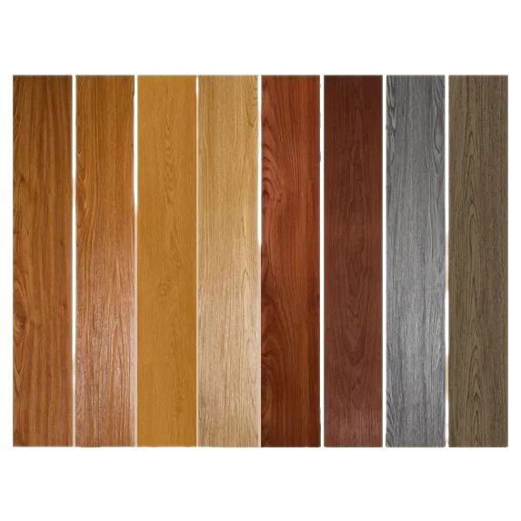 Pvc Plastic Flooring for Home and Commercial Use, Thickened, Wear-Resistant, Waterproof, Self-Adhesive, Assembled, Fire-Resistant, Wood-Grain Imitation Lvt Flooring