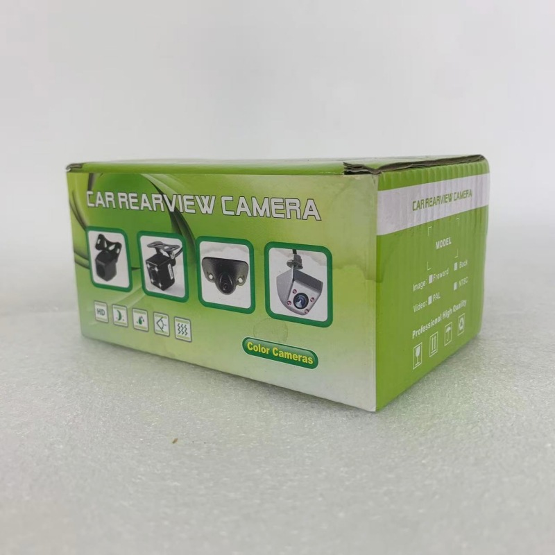 Spot Car Camera Packaging Box Electronic Products Flip Carton Car Rearview Mirror Accessories Cardboard Box Wholesale