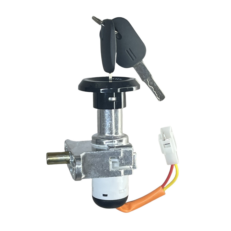 Electric Vehicle Accessories Power Lock Turtle King Qiaoge Electric Door Lock Switch Electric Motorcycle Thunder King War Speed Seat Cushion Key Lock Shell