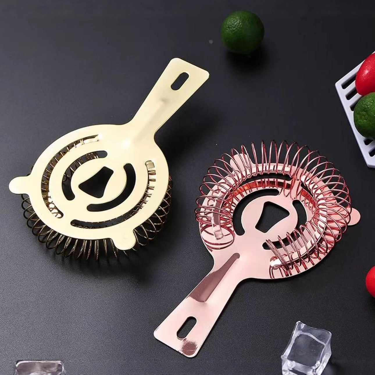 Manufacturer Wholesale 304 Stainless Steel Ice Filter Bar Tool Bartending Filter Cocktail Ice Separator