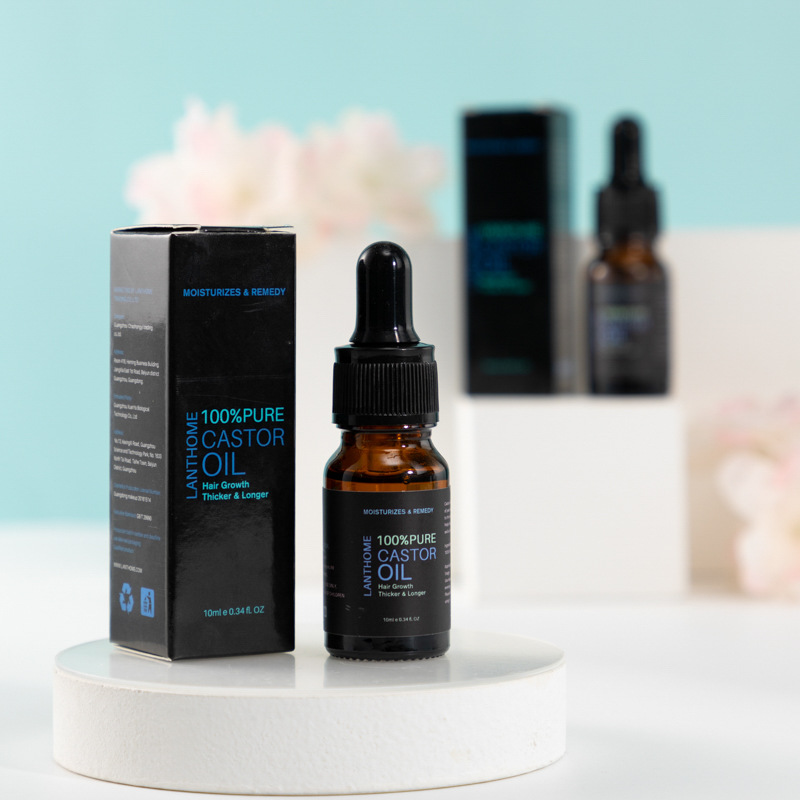 Lanthome Castor Oil Castor Oil Mascara Conditioner Mild and Moisturizing 10ml