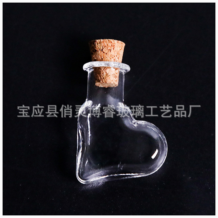Handmade DIY creative floating bottle with Cork glass crafts glass bottle manufacturers can customize floating bottle