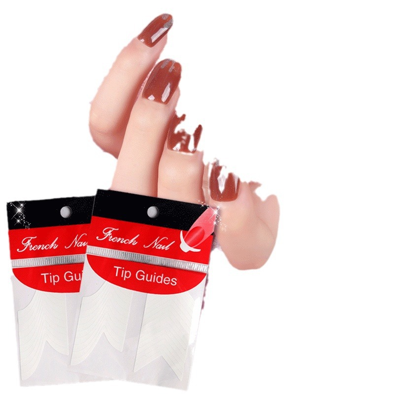 French nail stickers nail paper nail smile line French nail stickers 24 smile stickers manufacturers wholesale