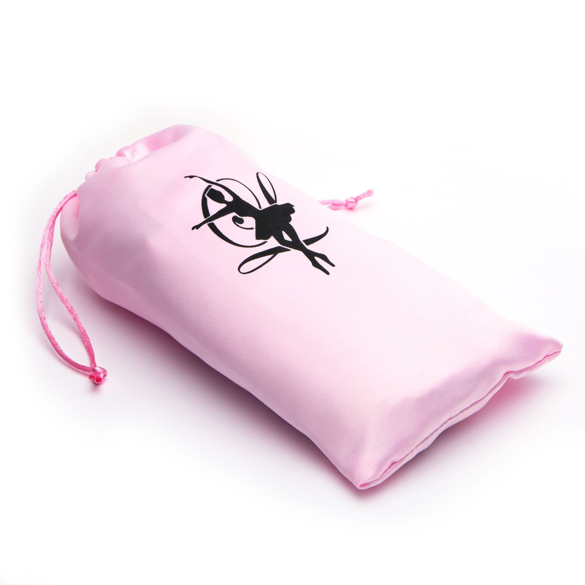 Cross-Border Export Dance Shoe Storage Bag Ballet Shoes Soft-Soled Shoes Satin Practice Shoe Bag Logo Shoe Bag