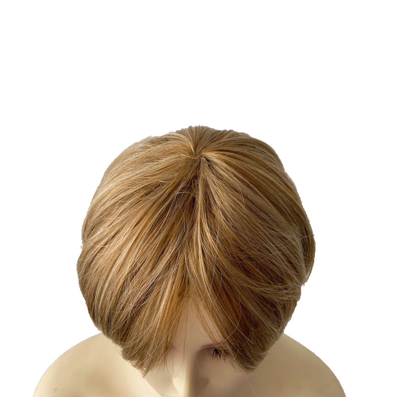 Premium wig cross-border European and American fashion wig women's short straight hair chemical fiber whole top headgear source factory in stock wholesale