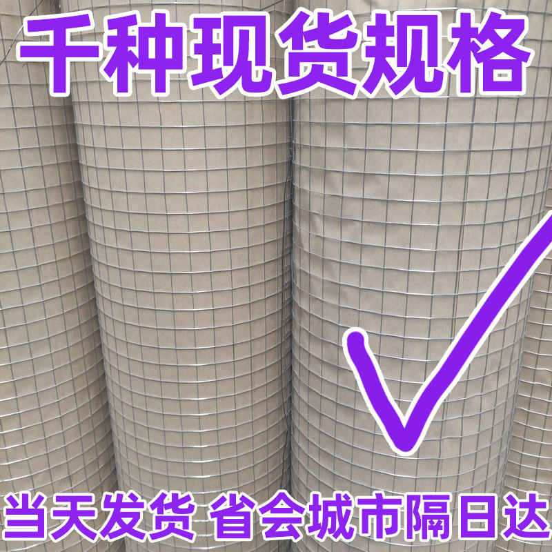 Оцинкованная сварная сетка для строительства, изоляционная стеновая сетка, ультратонкая антикризисная штукатурная сетка, подвесная сетка, рулонная стальная проволочная сетка для экспорта