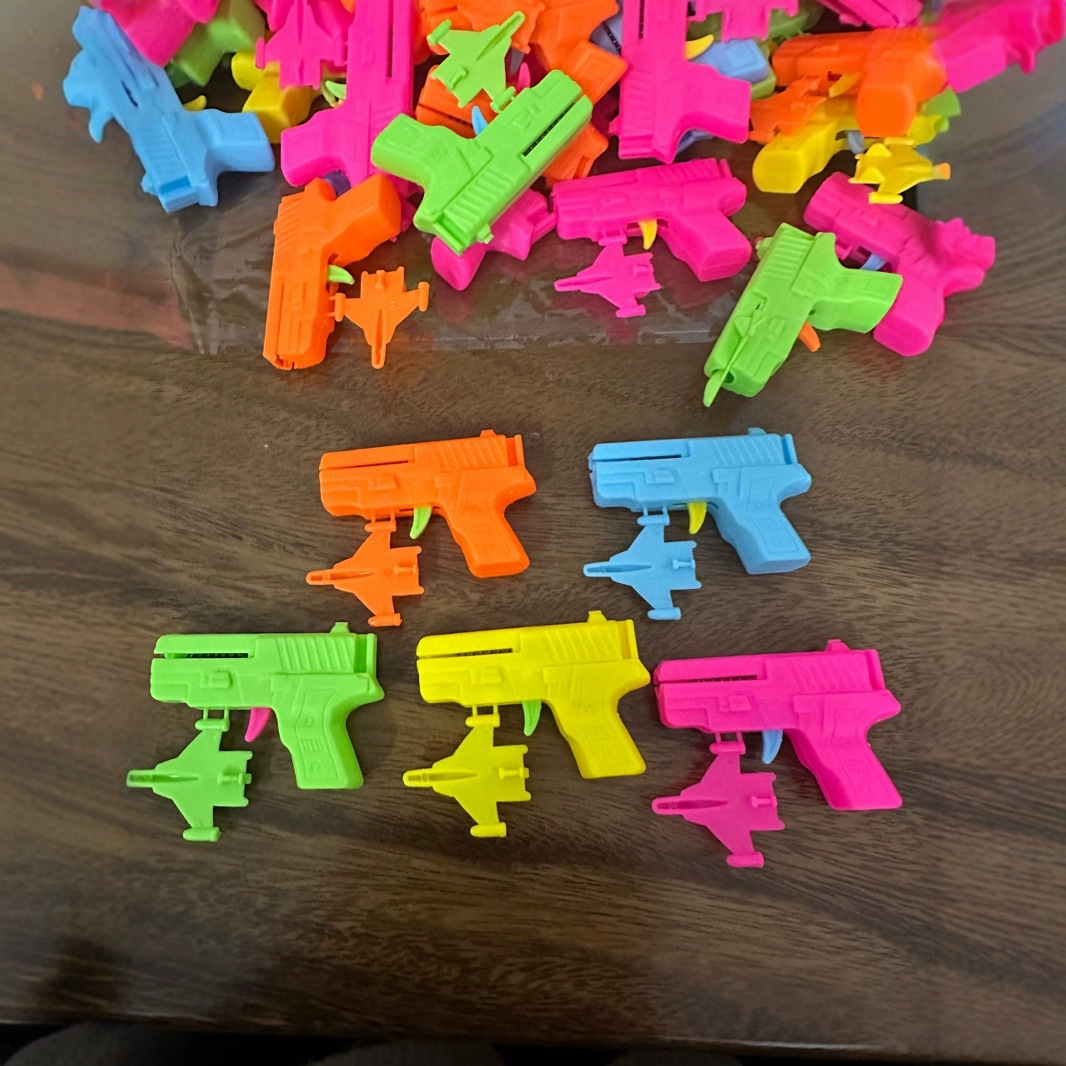 Children's Small Toys Mini Ejection Aircraft Gun Toys Kindergarten Creative Small Gift Toys Wholesale