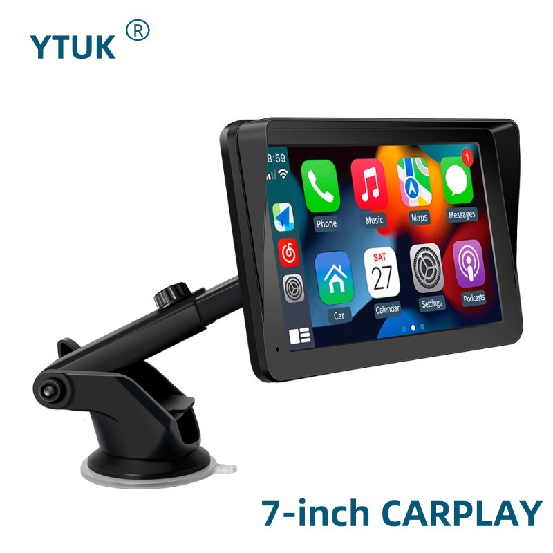 Cross-border 7 inch portable car wireless Carplay/Android AUTO multi-function navigation MP5 player