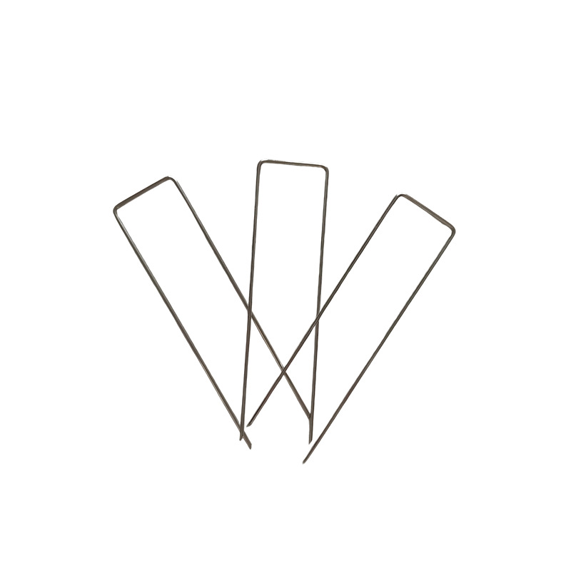 U-Shaped Ground Nails, Weed-Proof Cloth Ground Nails, Gardening Garden U-Shaped Nails, Engineering Nails, Lawn Nail Fixers, Garden Plastic Gaskets