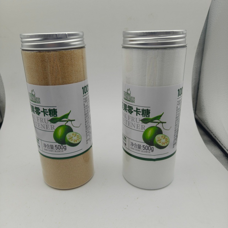 Monk Fruit Sugar Erythritol Guangxi Natural Sugar Substitute Food Grade Sugar Substitute 0 Calorie Sugar Coffee Mate 500g
