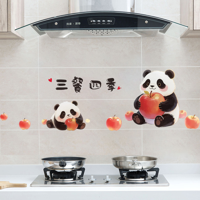 Transparent Kitchen Stickers, Oil-Proof Stickers, Window Stickers, Stove Tile Stickers, Waterproof and Oil-Proof Stickers, Popular Stickers