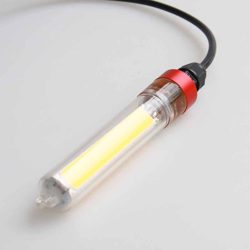 Cross-border 12V5V fishing lamp led underwater fishing lamp fishing male fish lamp ice fishing sea fishing yellow light white light blue light green light