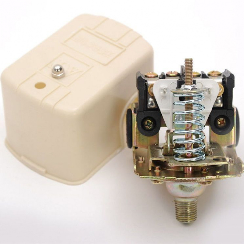 Towerless Water Supply Pressure Tank Mechanical Switch Water Pump Fully Automatic Controller Adjustable 220V 2-Point Interface