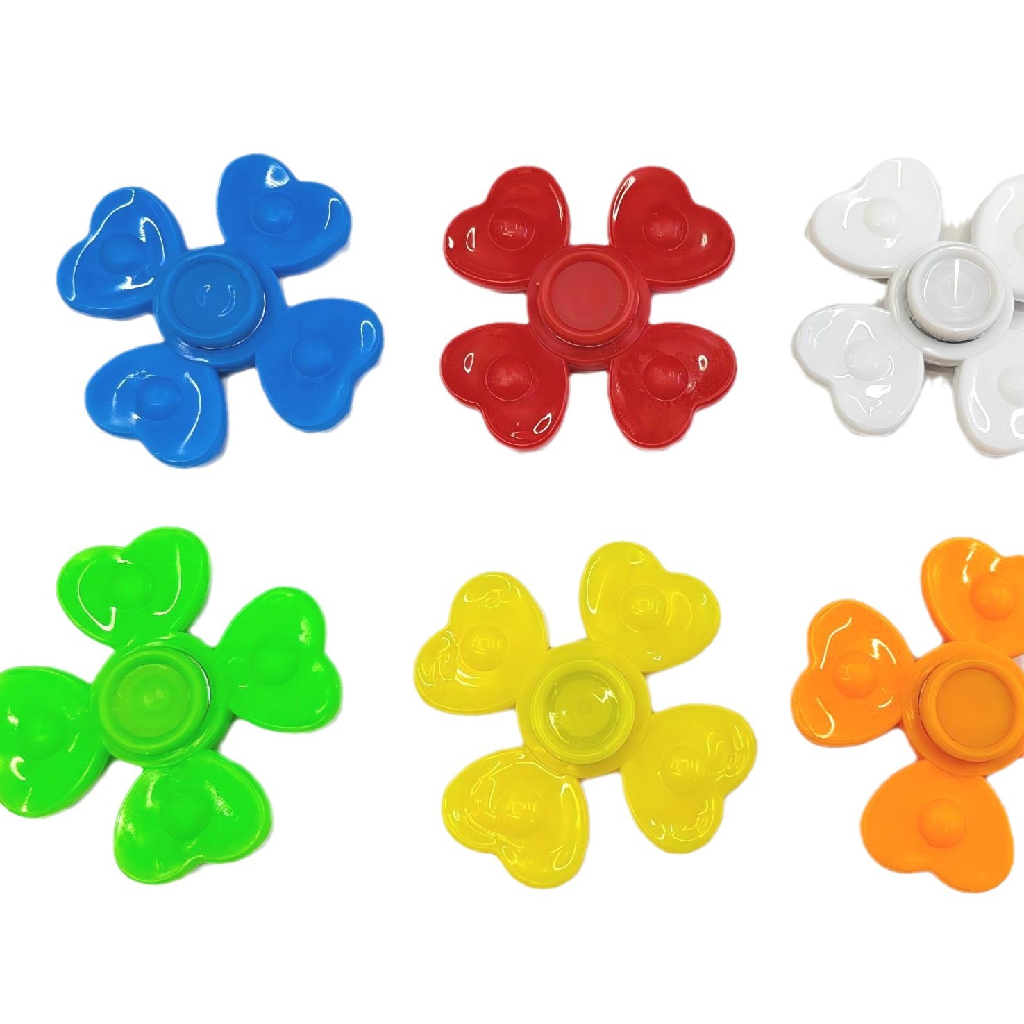 Children's fingertip gyro plastic mini finger gyro eggshell accessories educational toys wholesale