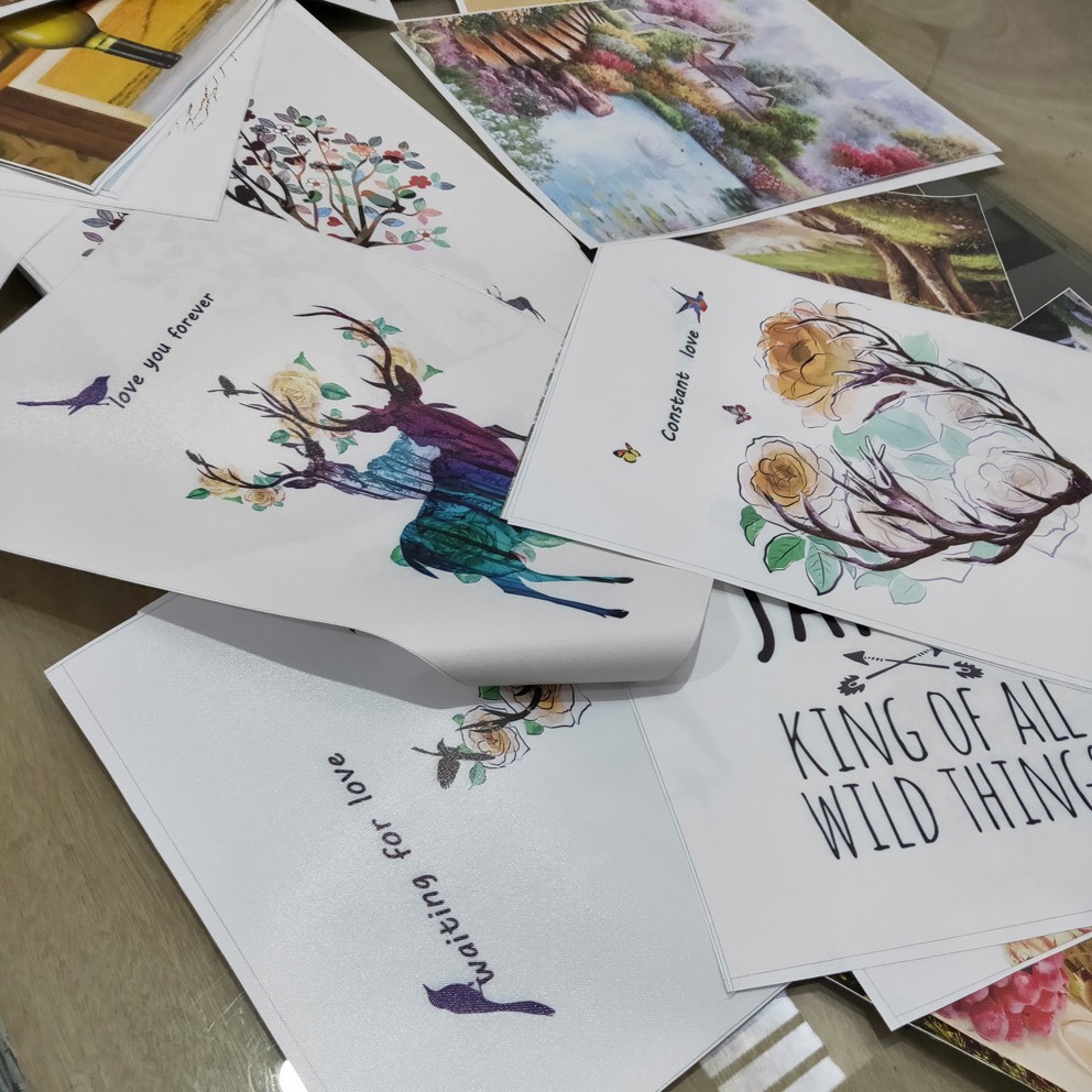 Factory Direct Supply Custom Decorative Painting Core High-Definition Inkjet Canvas Painting Poster Painting Frameless Painting Core Drop Shipping