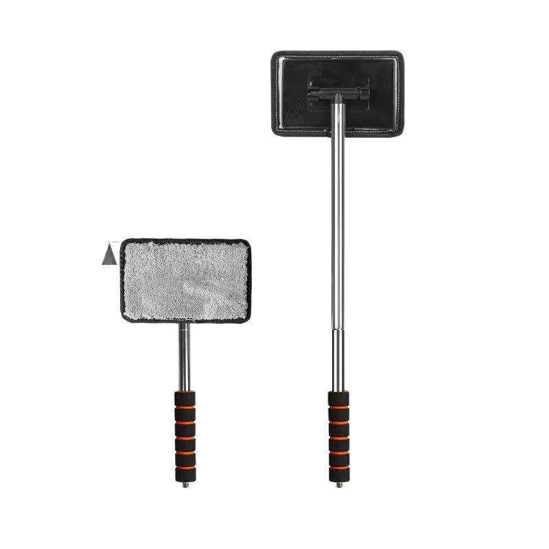 Car Front Windshield Inner Glass Defogging Brush Car Window Defogging Cleaning Brush Dust Duster Glass Inner Cleaning Brush