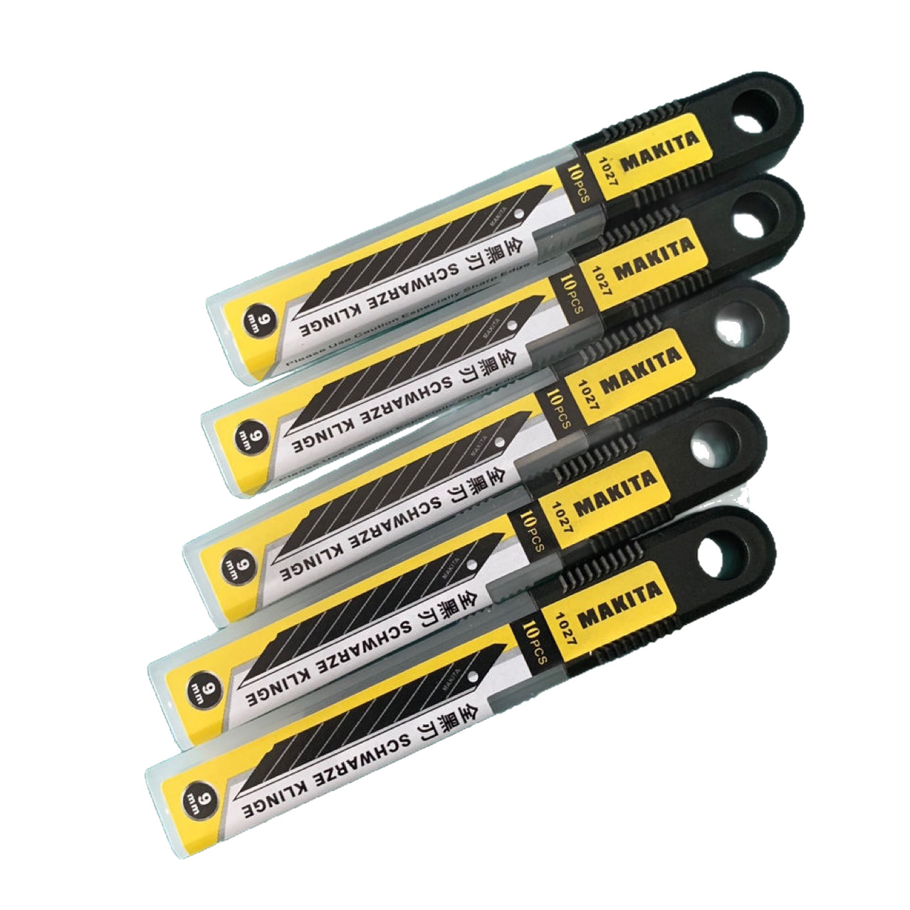 Car Film Cutting Blade Imported All-Black Blade 30-Degree Sharp Edge Trimming Blade Small Utility Blade