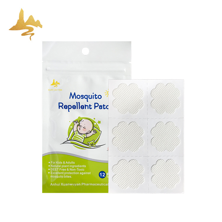Cross-Border Adult and Baby Summer Mosquito Repellent Patch Plant-Based Anti-Bite Patch Mosquito Repellent Patch