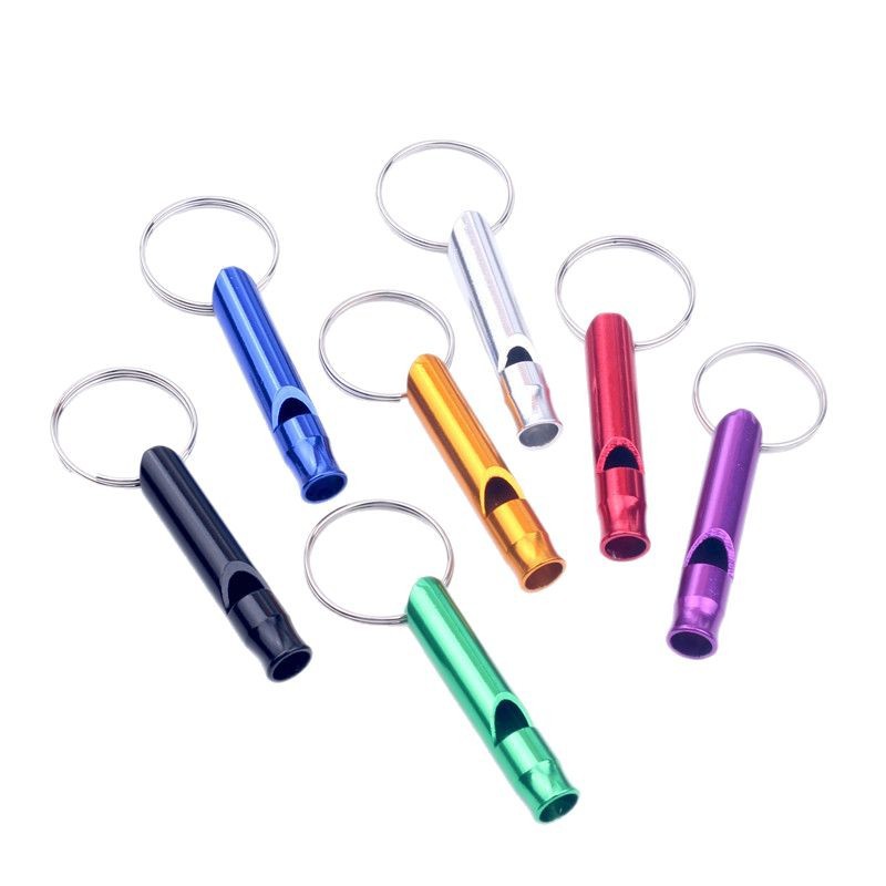 Fire Emergency Whistle Home Escape Life-Saving Outdoor Wilderness Survival Whistle Small Aluminum Alloy Whistle