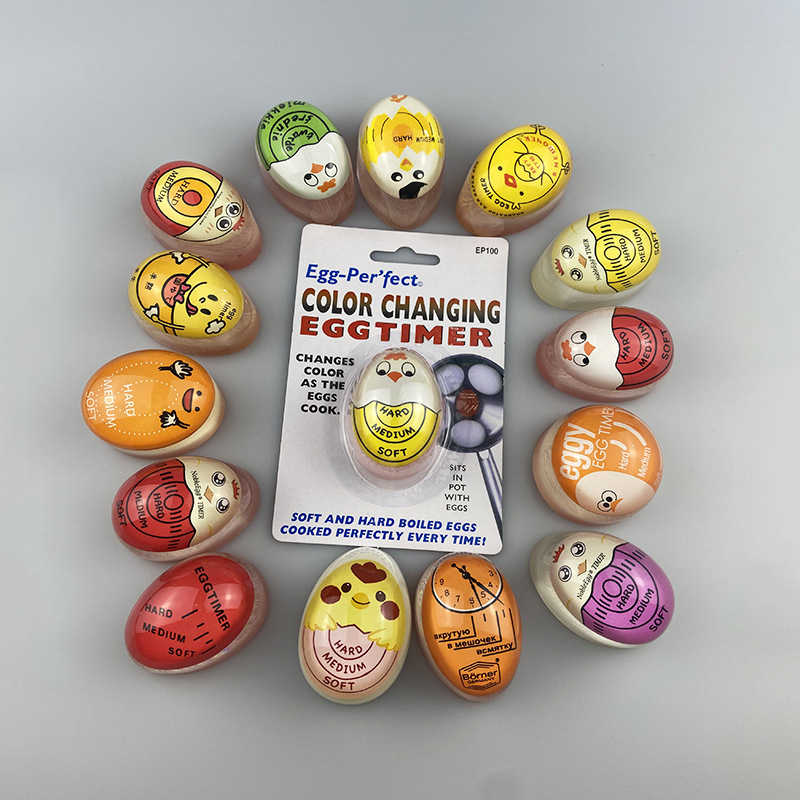 Многоцветный таймер для яиц, различные стильные милые устройства для кухни