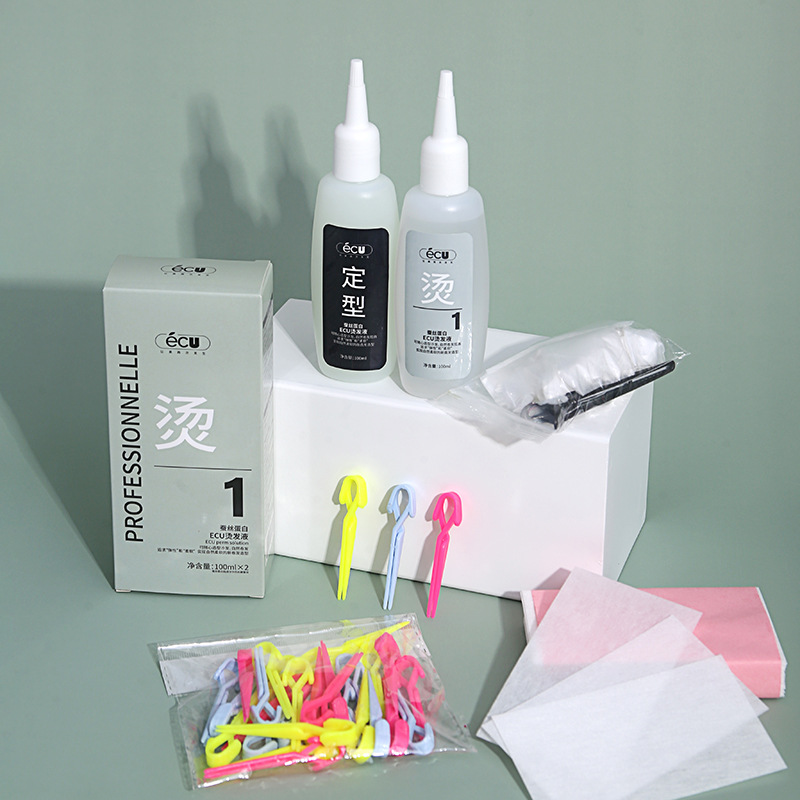 Hair Salon Same Style Foil Perm Solution Cold Perm Solution Ab Agent Water-Based Curl Styling Perm Liquid for Men Texture Perm