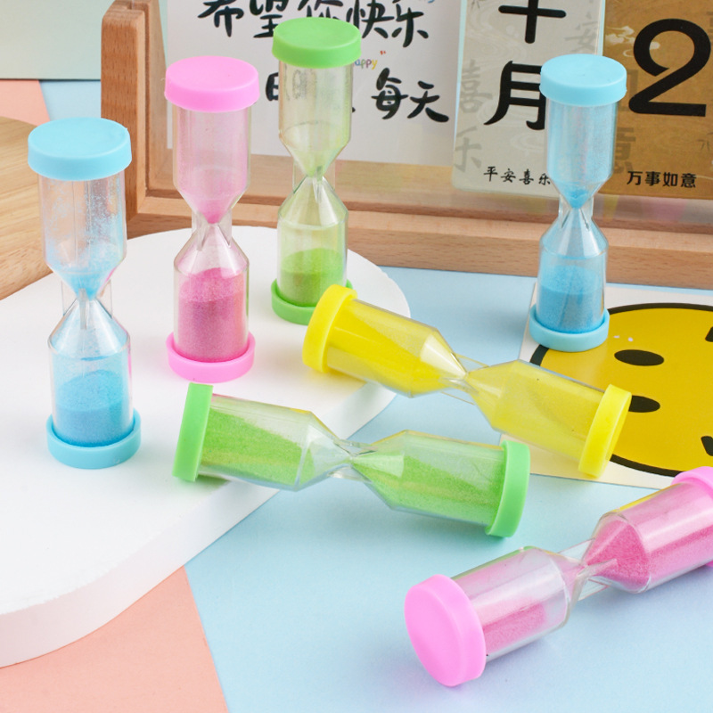 Children's Timer Student Timer Hourglass Nostalgic Toy Time Small Hourglass Mini Creative Ornaments Gifts Wholesale