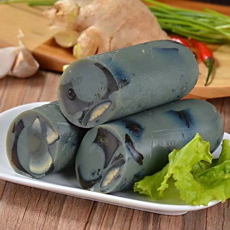 Songhua egg sausage 260g preserved egg sausage egg sausage ready-to-eat cooked food mixed with vegetables and wine dishes Songhua egg with cold dish ingredients