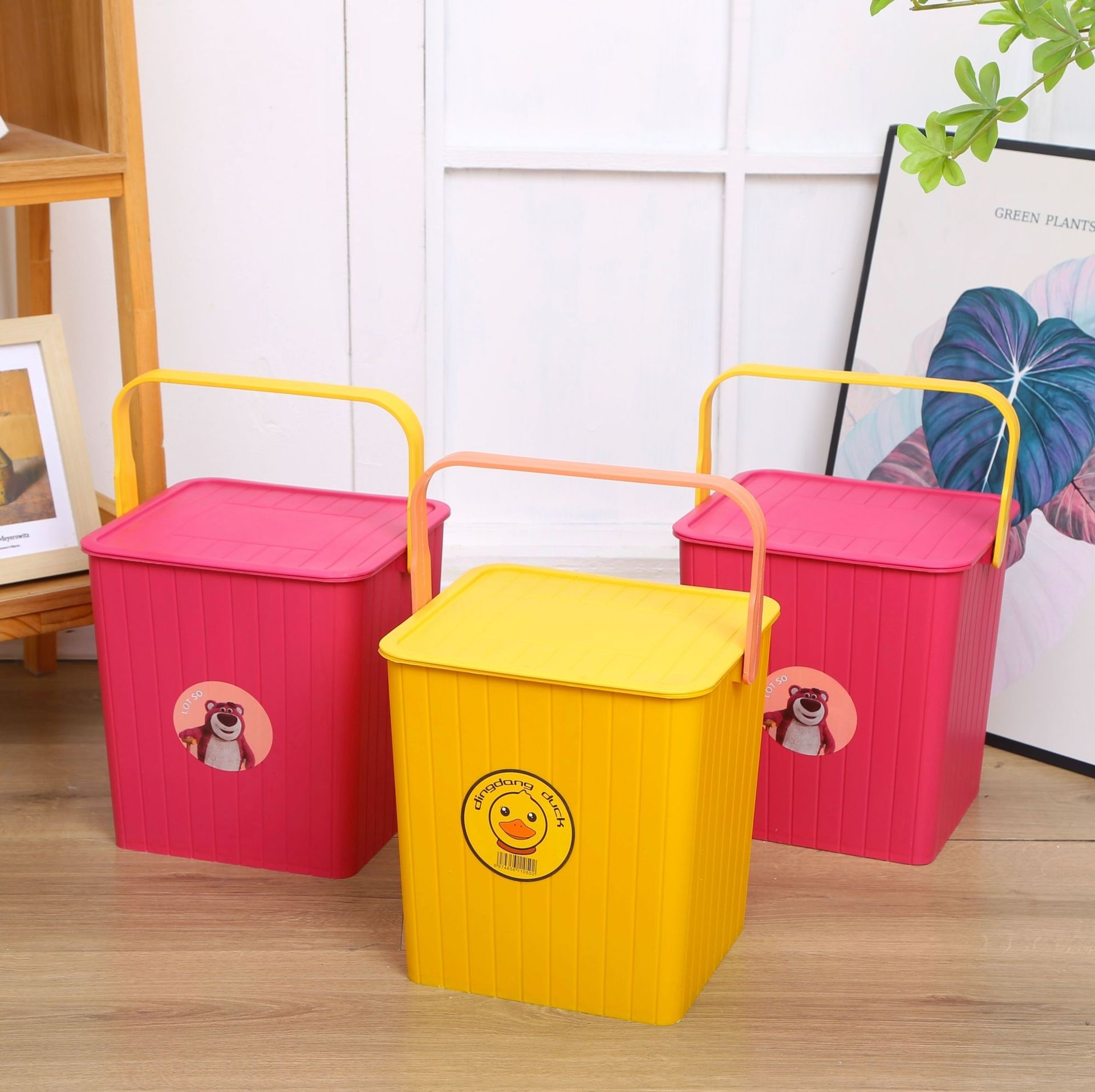 Толстое ведро для хранения в форме утки, многофункциональный стул с крышкой, ведро для рыбалки