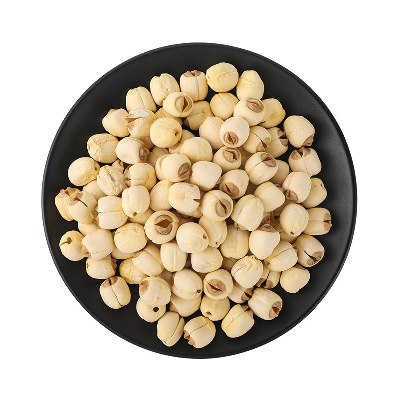Fujian New Goods Jianning Lotus Seeds Macaroni Easy Glutinous Soup Lotus Seeds Dry Goods Coreless White Lotus Seeds Bagged Wholesale