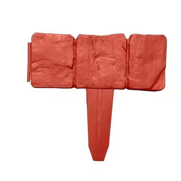 Fence stone-like garden fence plastic fence ground garden lawn fence courtyard decoration small fence