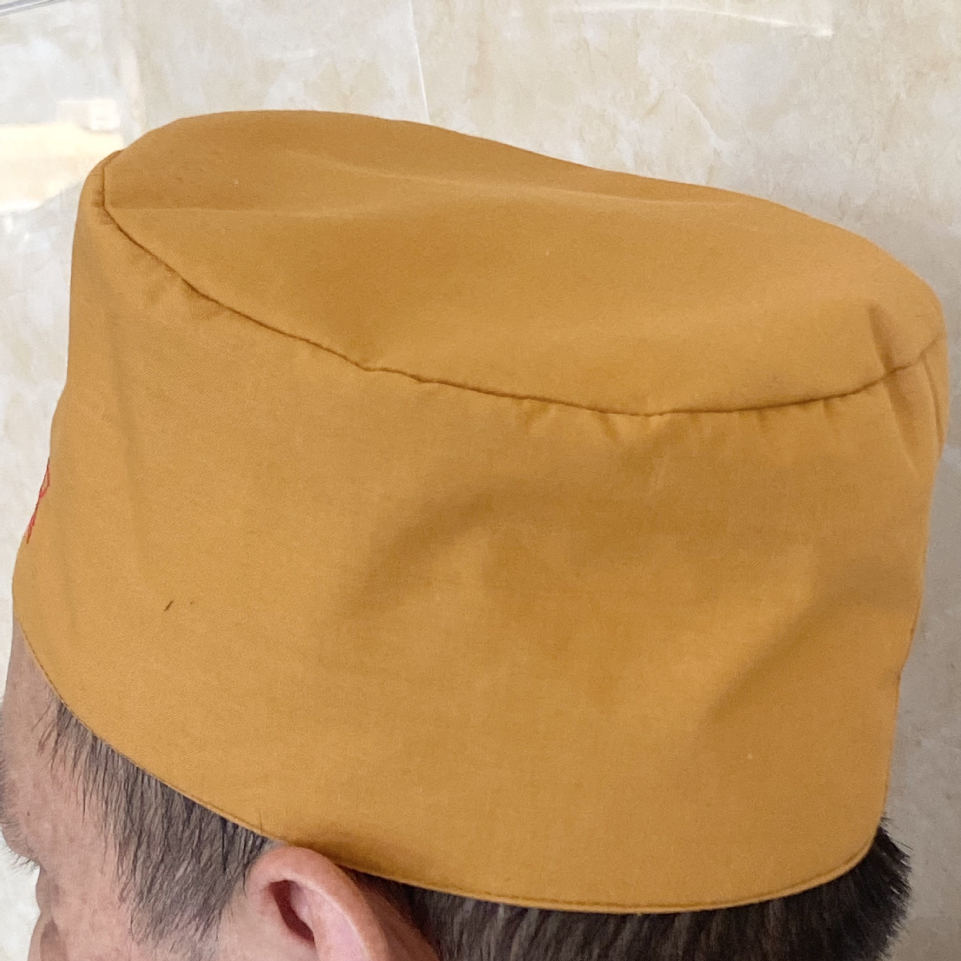 Buddhist Monk Hat for Summer, Monk Hat for Monks and Nuns, Hats for Men and Women to Worship Buddha
