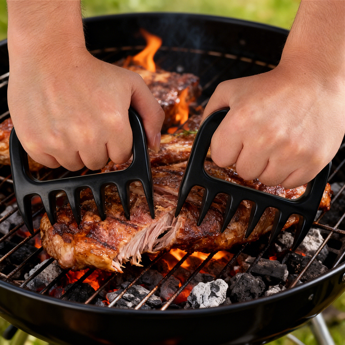 Food-Grade Bear Claw Meat Divider Multifunctional Meat Claw Meat Shredder Cooked Food Barbecue Meat Shredder Chicken Claw Fork