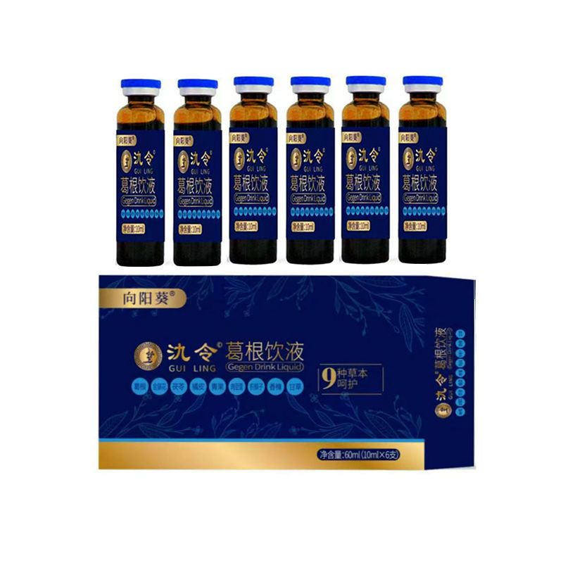 Жидкость Jiuling из пуэрарии 10мл*6 бутылок